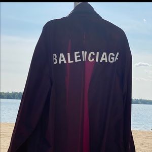 Balenciaga logo windbreaker